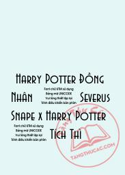 [Harry Potter Đồng Nhân] – Severus Snape x Harry Potter – Tích Thì