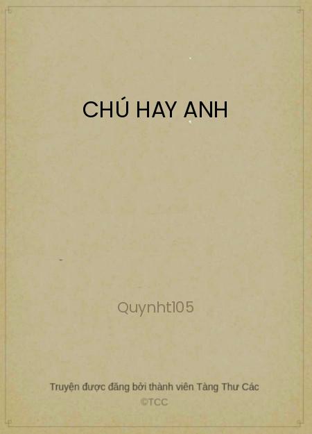 Chú Hay Anh