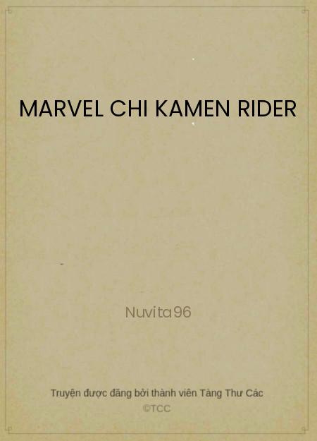 Marvel Chi Kamen Rider