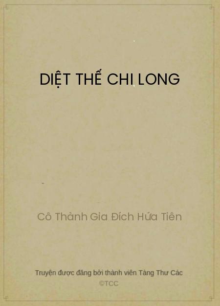 Đọc truyện Diệt Thế Chi Long Online, tải ebook Diệt Thế Chi Long Full PRC